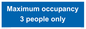 MA6086: Maximum occupancy 3
