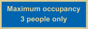 MA6086: Maximum occupancy 3
