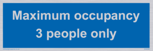 MA6086: Maximum occupancy 3
