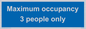 MA6086: Maximum occupancy 3