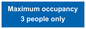 MA6086: Maximum occupancy 3