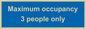MA6086: Maximum occupancy 3