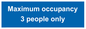 MA6086: Maximum occupancy 3