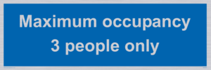 MA6086: Maximum occupancy 3