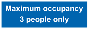 MA6086: Maximum occupancy 3