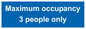 MA6086: Maximum occupancy 3