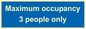 MA6086: Maximum occupancy 3