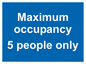MA6087: Maximum occupancy 3