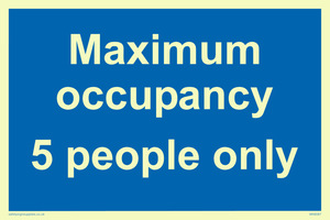 MA6087: Maximum occupancy 3