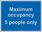 MA6087: Maximum occupancy 3