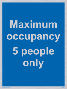 MA6087: Maximum occupancy 3