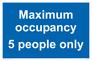 MA6087: Maximum occupancy 3