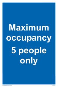 MA6087: Maximum occupancy 3