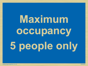 MA6087: Maximum occupancy 3