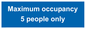 MA6087: Maximum occupancy 3