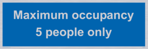 MA6087: Maximum occupancy 3