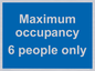 MA6088: Maximum occupancy 6