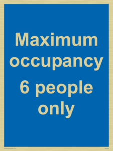 MA6088: Maximum occupancy 6