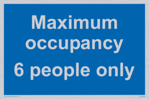 MA6088: Maximum occupancy 6