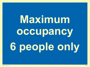 MA6088: Maximum occupancy 6