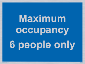 MA6088: Maximum occupancy 6