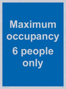 MA6088: Maximum occupancy 6