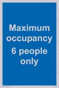 MA6088: Maximum occupancy 6