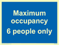 MA6088: Maximum occupancy 6