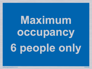 MA6088: Maximum occupancy 6