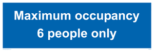 MA6088: Maximum occupancy 6