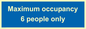 MA6088: Maximum occupancy 6