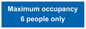 MA6088: Maximum occupancy 6