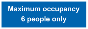 MA6088: Maximum occupancy 6