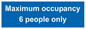 MA6088: Maximum occupancy 6