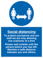 MA6114: Social distancing to protect you and our staff