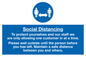 MA6114: Social distancing to protect you and our staff