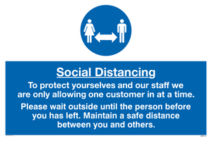 MA6114: Social distancing to protect you and our staff
