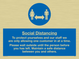 MA6114: Social distancing to protect you and our staff