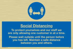 MA6114: Social distancing to protect you and our staff
