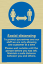 MA6114: Social distancing to protect you and our staff