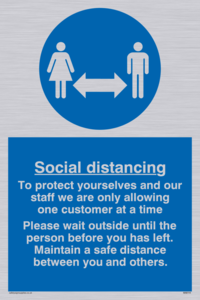 MA6114: Social distancing to protect you and our staff