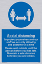MA6114: Social distancing to protect you and our staff