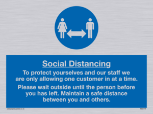 MA6114: Social distancing to protect you and our staff