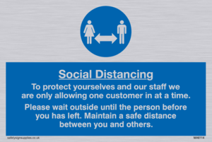 MA6114: Social distancing to protect you and our staff