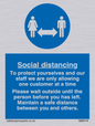 MA6114: Social distancing to protect you and our staff
