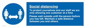 MA6114: Social distancing to protect you and our staff