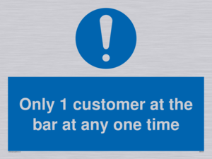 MA6129: Only 1 customer at the bar