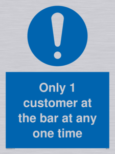 MA6129: Only 1 customer at the bar