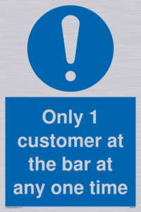 MA6129: Only 1 customer at the bar