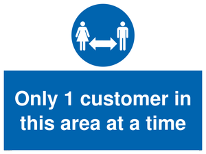 MA6131: Only 1 customer in this area at a time